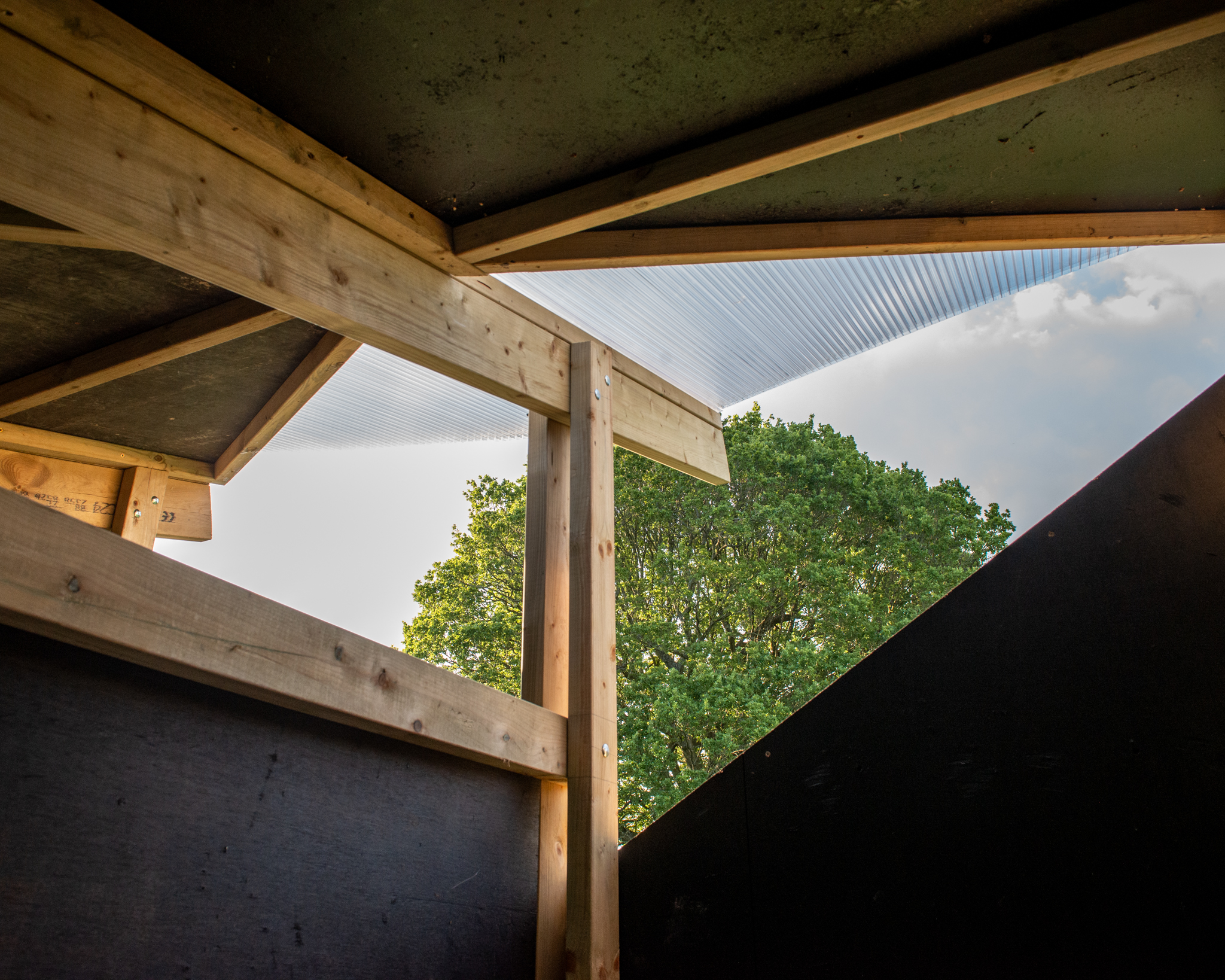 Detail of Knepp hides