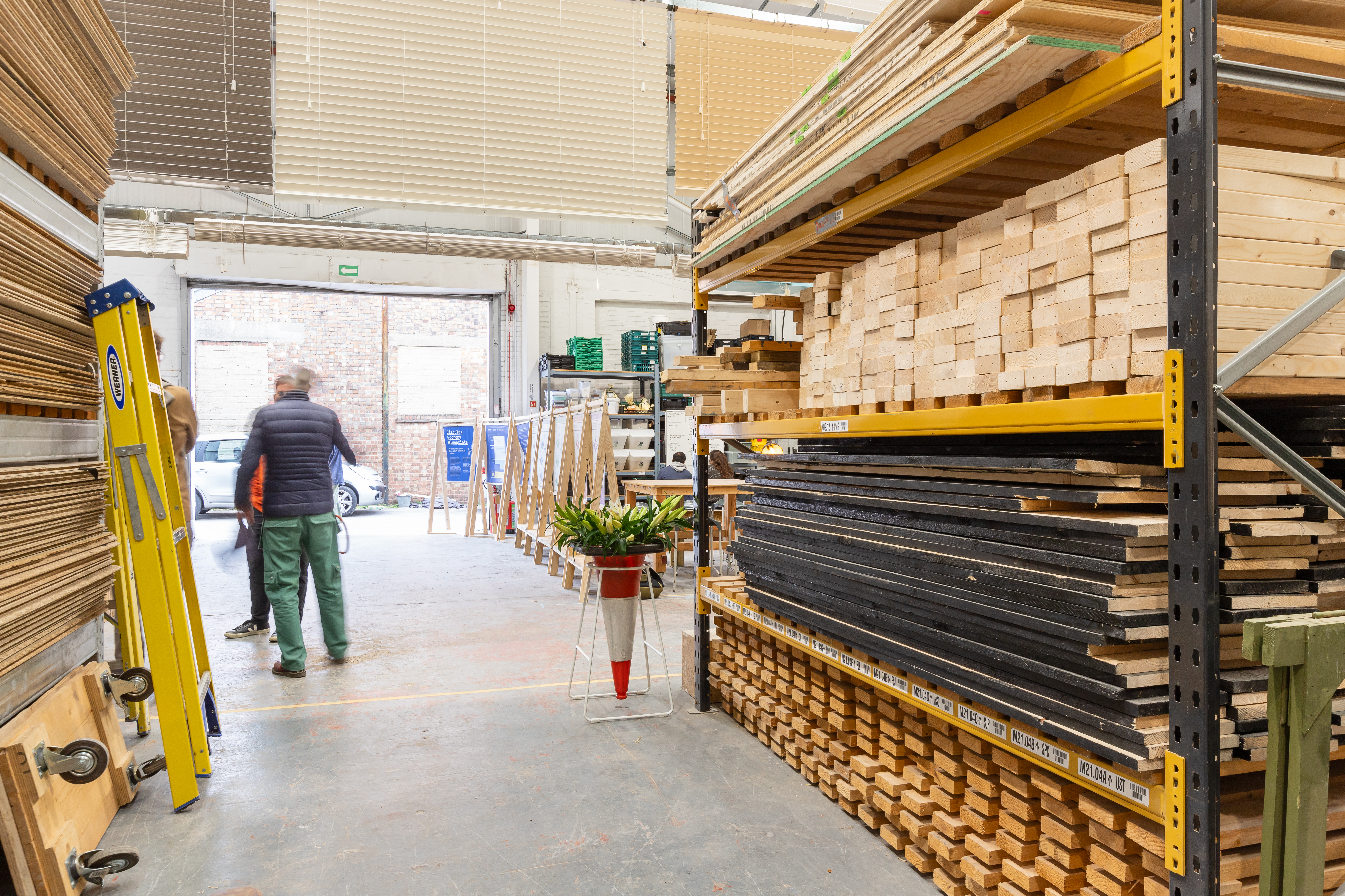 Recollective material storage in Park Royal